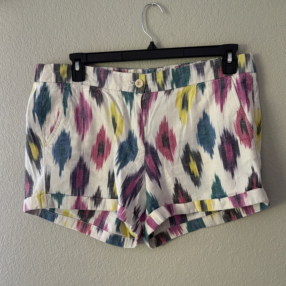 J. Crew Multicolor Patterned Women's Shorts